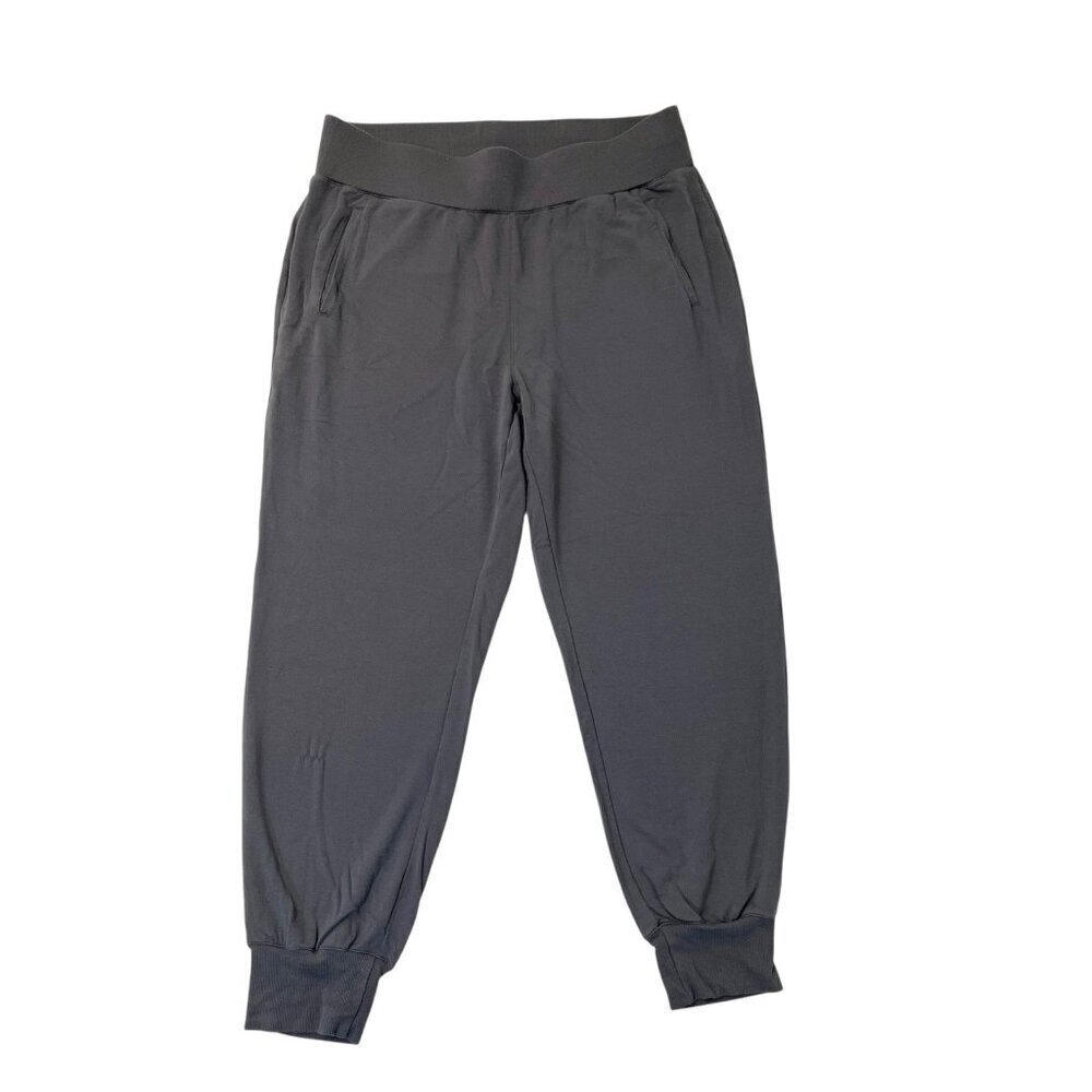 Universal Standard Pull-On Jogger Stretch Pants Pockets Modal Gray size 14/16